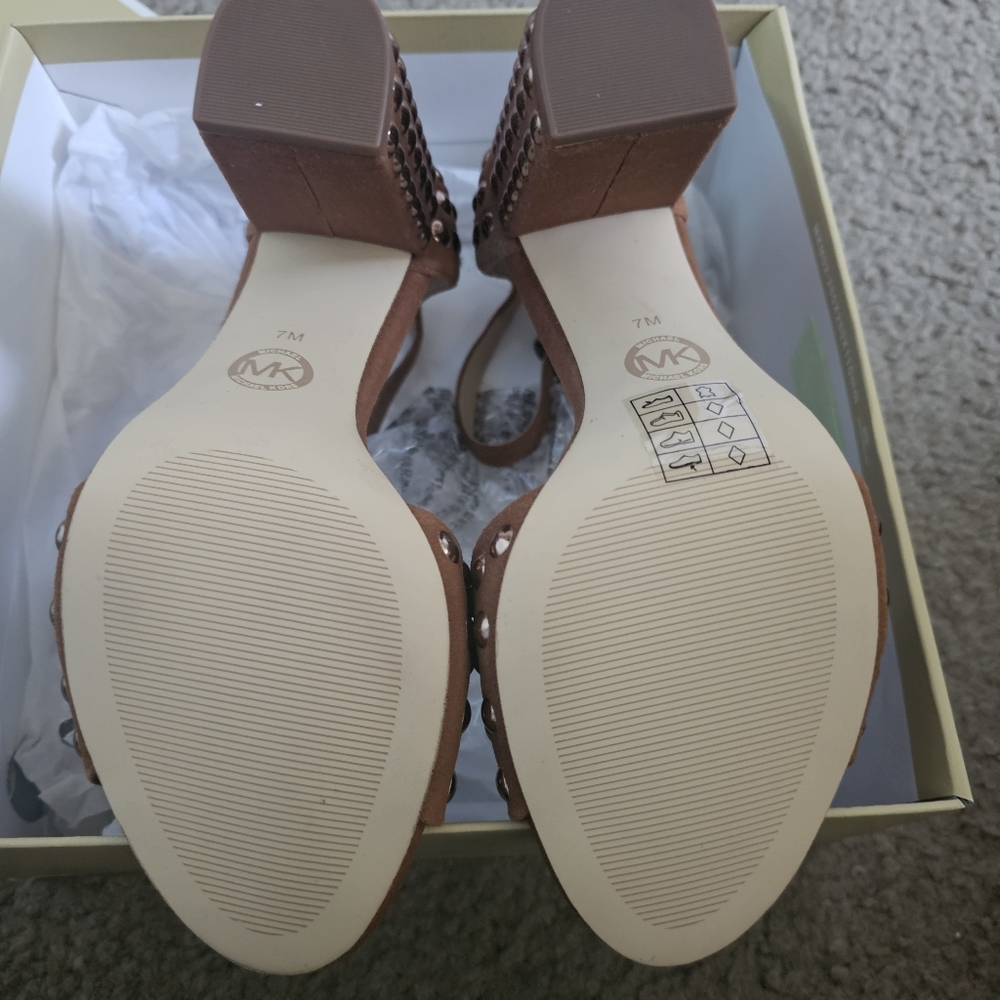 Michael Kors Studded Sandals - Picture 3 of 4